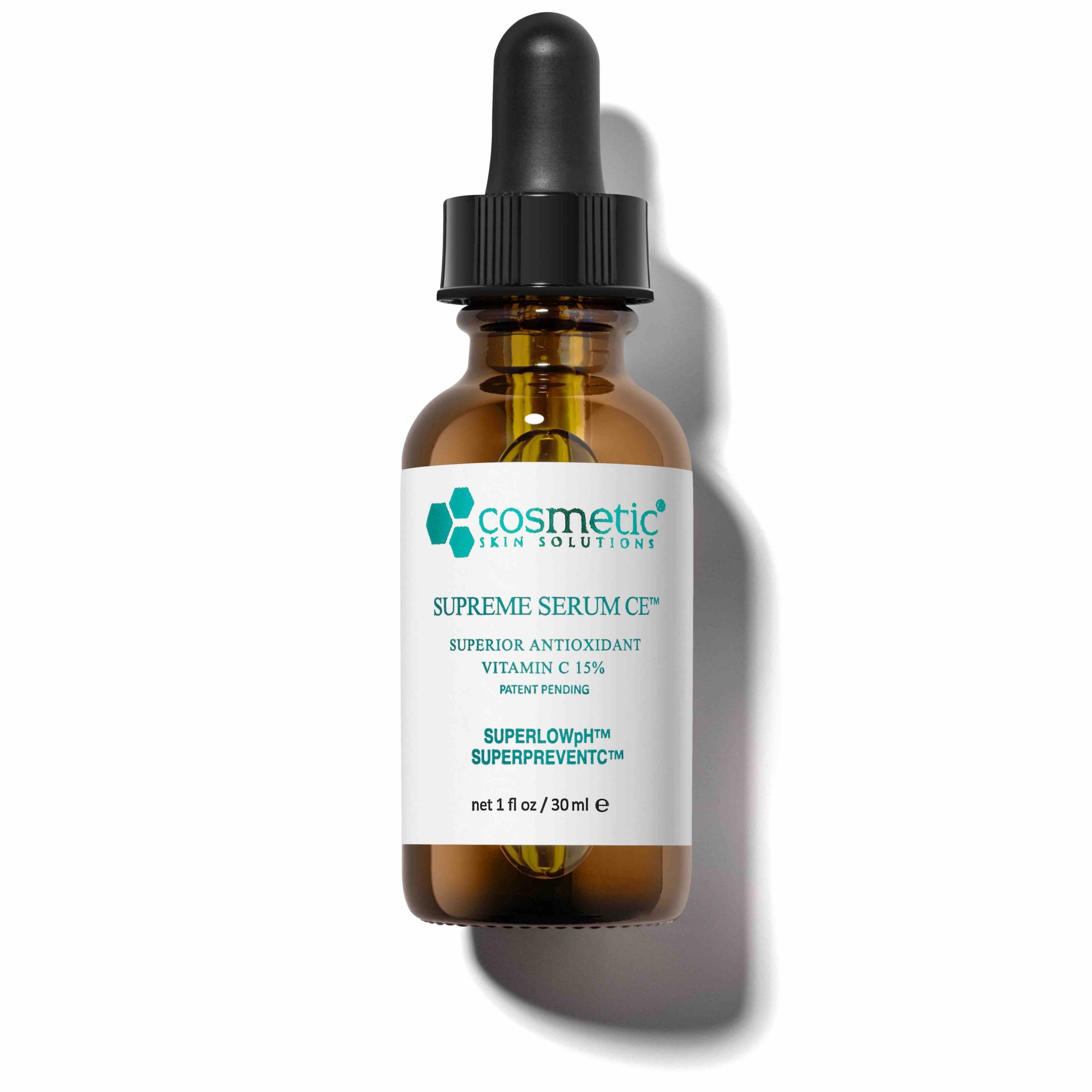 Cosmetic Skin Solutions Supreme C (15%) + E (1%) seerum 30ml