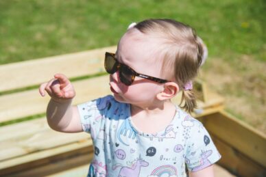 Hipsterkid polariseeritud päikeseprillid beebidele