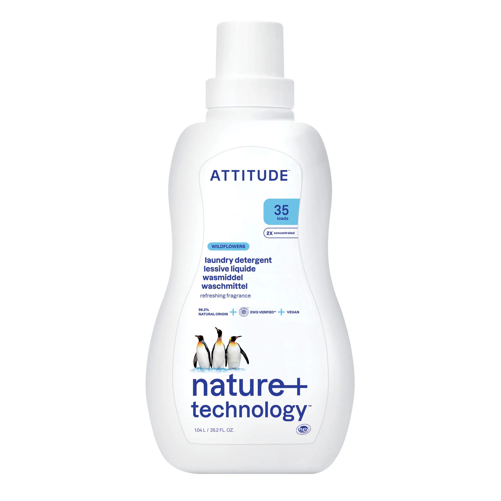 Attitude lillelõhnaline vedelpesuaine 1050ml