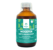 Nõgel NOGEFER Laste rauasiirup apelsini ja pirniga, 250 ml, 25 mg/10 ml