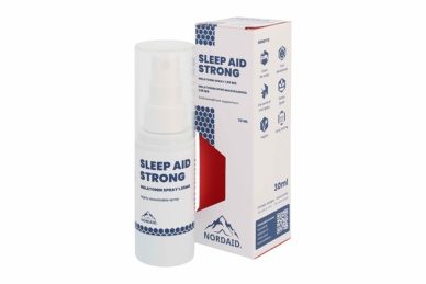 NordAid Sleep Aid Strong melatoniini sprei 1,95 mg, 30ml