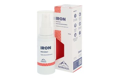 Nordaid suukaudne rauasprei magusainega, 30ml