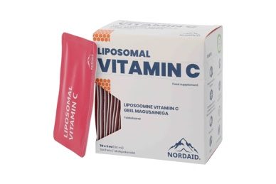 Nordaid liposoomne vitamiin C 1000mg, 10tk