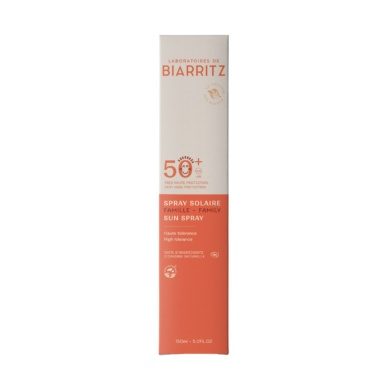 Laboratoires de Biarritz sertifitseeritud orgaaniline päikesekaitsesprei kogu perele SPF50+ 150ml - Image 2