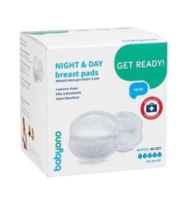 BabyOno ühekordsed rinnapadjad Night & Day 40tk