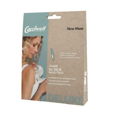Carriwell pestavad rinnapadjad 100% naturaalsest siidist 6tk
