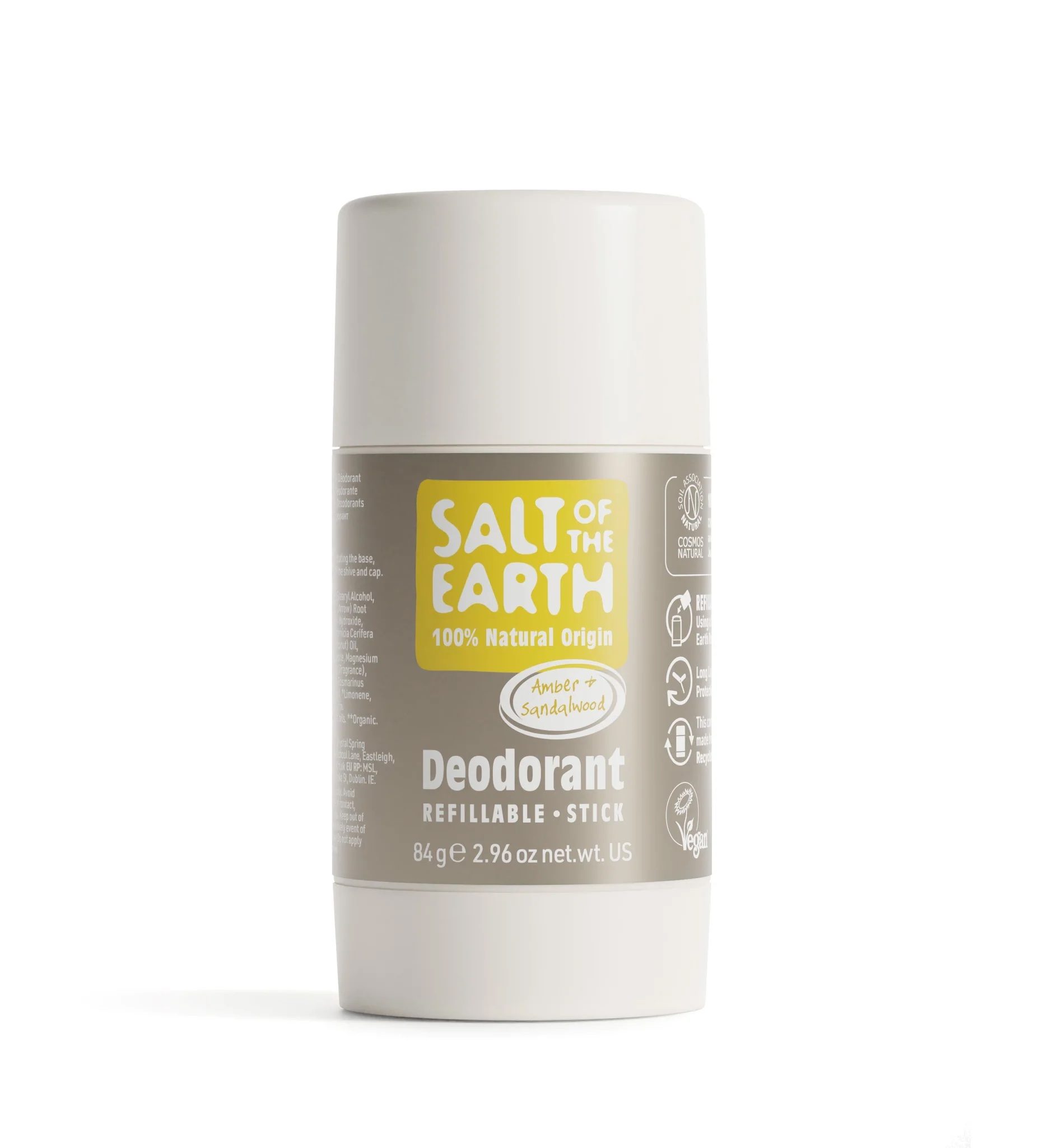 Salt of the Earth merevaigu-ja sandlipuulõhnaline pulkdeodorant 84g