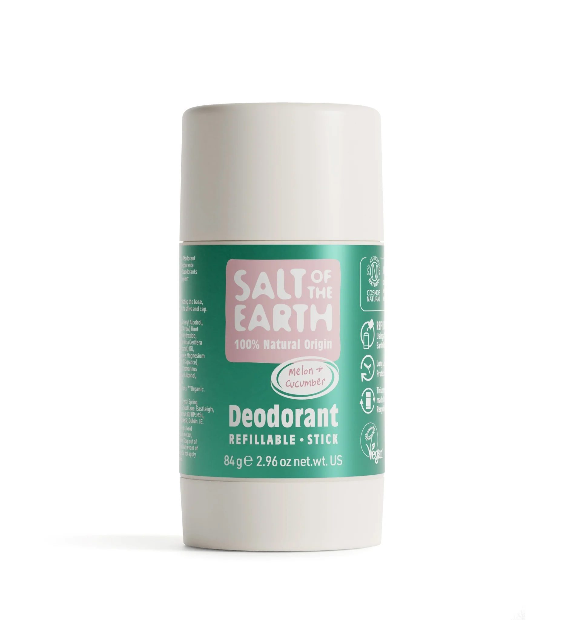 Salt of the Earth meloni-ja kurgilõhnaline pulkdeodorant 84g