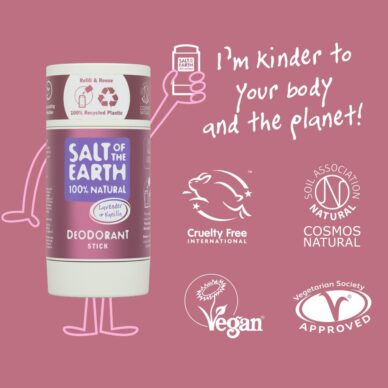 Salt of the Earth lavendli- ja vanillilõhnaline pulkdeodorant 84g - Image 2