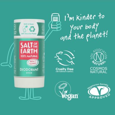 Salt of the Earth meloni-ja kurgilõhnaline pulkdeodorant 84g - Image 2