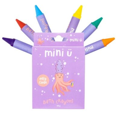 Mini Ü plastikuvabad vannikriidid 96g