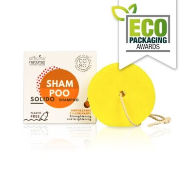 Officina Naturae tugevdav ja taastav tahke šampoon 64g