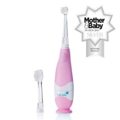 Brush Baby BabySonic elektriline hambahari 0-3 aastat ROOSA