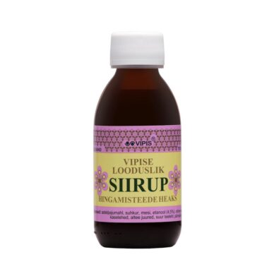 Vipis looduslik siirup hingamisteede jaoks 150ml