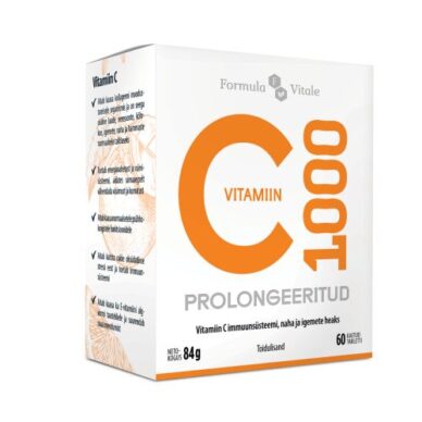 Formula Vitale 1000 mg C-vitamiin PROLONGEERITUD N60