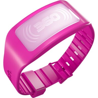 TheBugCo sääse- ja puugitõrje kell lastele, Sunset Pink - Image 2