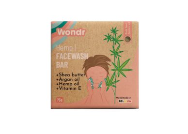Wondr Hemp Infusion  kanepiõliga näopesuseep 83g