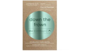 APRICOT kortsuplaastrid hüaluroonhappega laubale ja silmade vahelisele alale "Down the Frown" 24tk