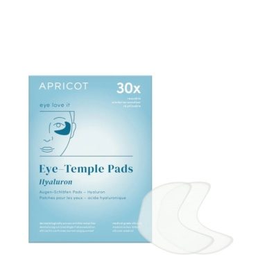 APRICOT silikoonist kortsuplaastrid hüaluroonhappega silmaümbrusele ja meelekohtadesse "Eye Love It", 30x korduvkasutatav