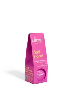 Lekker Feel Floral looduslik ja plastikuvaba deodorant Lavendel 30g - Image 2