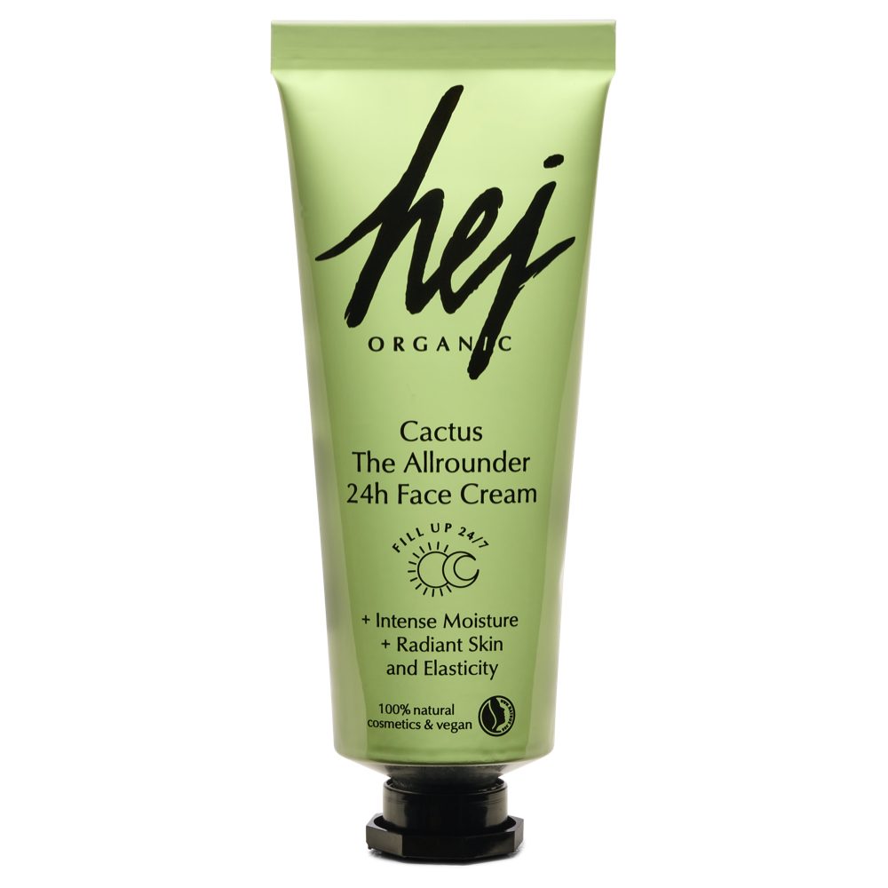 Hej Organic The All-Rounder 24h näokreem viigikaktuse seemneõli ja kaktuse lilleveega 50ml