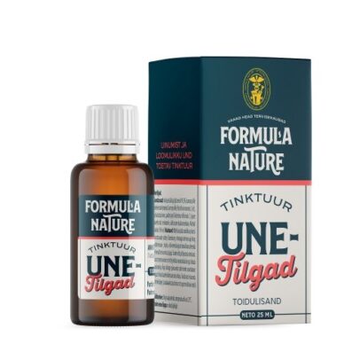 Formula Nature unetilgad kannatuslille, palderjani ja melatoniiniga 25ml