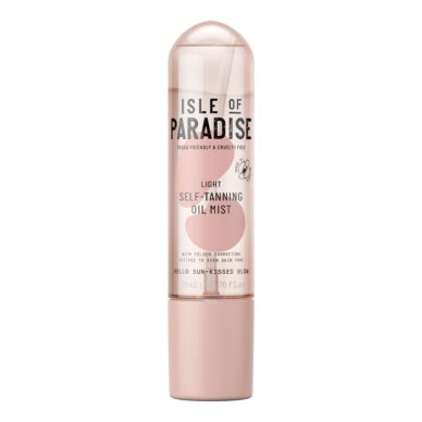 Isle of Paradise Skin Splash isepruunistav kehaõli 200ml, toon Hele