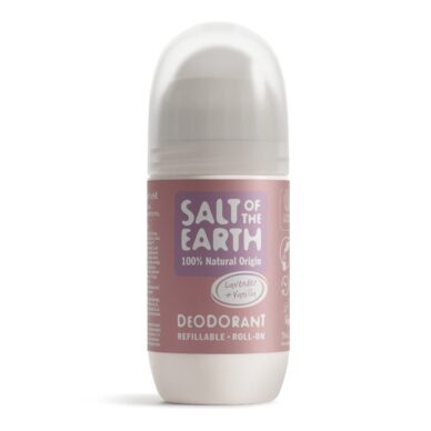 Salt of the Earth Lavender & Vanilla Natural Roll-On Deodorant, taastäidetav 75ml