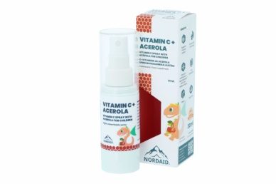 NordAid C+Acerola vitamiini suukaudne sprei 50mcg