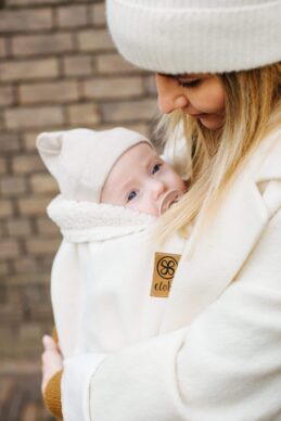 Cloby Teddy multifunktsionaalne soe tekk-vankrikate, toon valge - Image 3