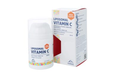 Nordaid Liposomal vitamin C1000 +D75 sprei geel 50ml