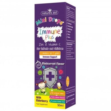 Natures Aid immuunsuse tilgad väikelastele 50ml