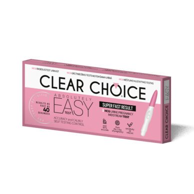 Clear Choice Easy Test raseduse kindlaksmääramiseks