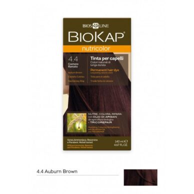 Biokap juuksevärv Nutricolor 4.4 / punakaspruun / püsivärv 140ml