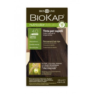 BioKap nutricolor delicato rapid 4.0 / naturaalne pruun / kiir-püsivärv 140ml