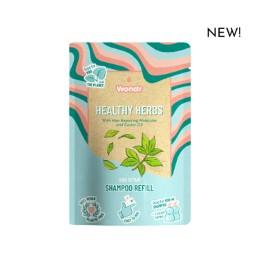 Wondr Healthy Herbs šampooni täitepakend 40g