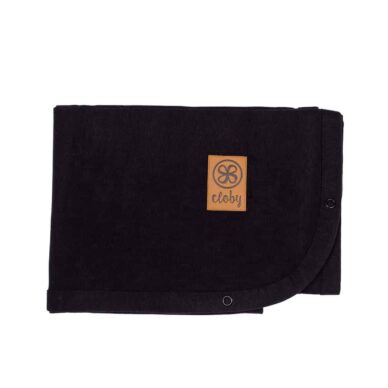 Cloby Multifunctional UV Blanket UPF50+ Midnight Black 95x73 cm