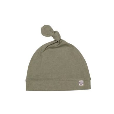 Cloby suvemüts orgaanilise puuvilla ja UPF50+ päikesekaitsega, suurus 6-9 elukuud, Olive Green