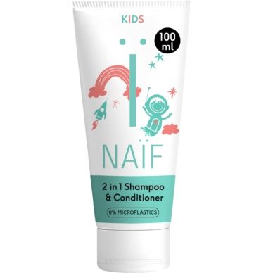 NAÏF 2in1 pisaravaba šampoon-palsam lastele 100ml
