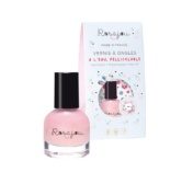 Rosajou vee baasil mahatõmmatav vegan küünelakk “Ballerine”(pakis lõbusad sojatindiga tätoveeringud) 5ml
