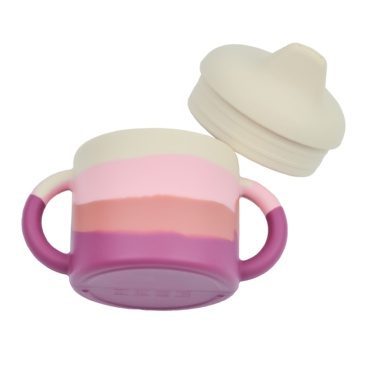 GRECH & CO silikoonist nokaga tass Mauve Rose