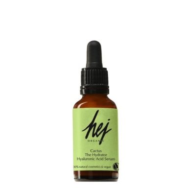 Hej Organic orgaaniline seerum 2% hüaluroonhappe ja viigikaktuse ekstraktiga 30ml