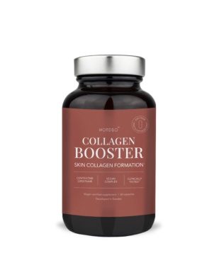 Nordbo Collagen Booster vegan kollageeni, biotiiniga ja taimsete ekstraktidega 60 kapslit