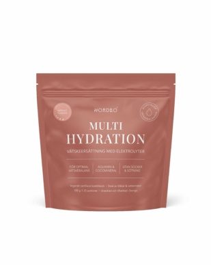 Nordbo Multi Hydration toidulisand vedelikutasakaalu taastamiseks 100g