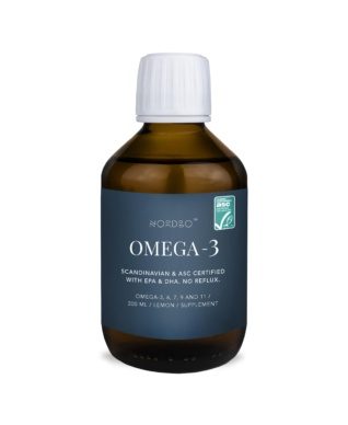 Nordbo Oomega ASC-sertifitseeritud kalaõli 200ml