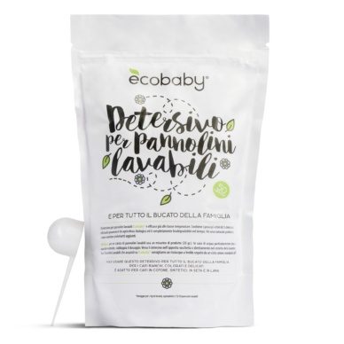 Ecobaby ökoloogiline riidepesuvahend mähkmetele ja beebiriietele (u 50 pesukorda) 1kg