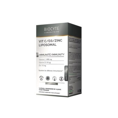 Biocyte Vit C/D3/Zinc liposomal (14tk)