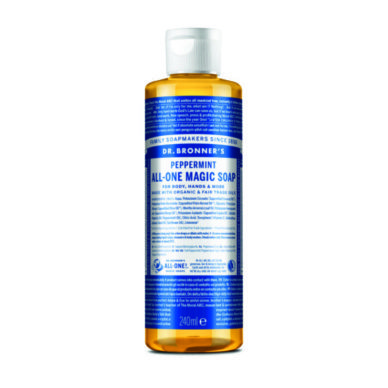 DR. BRONNER`S 18-ühes orgaaniline vedelseep piparmünt 240ml