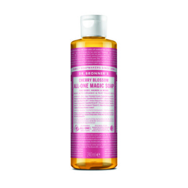 DR. BRONNER`S 18-ühes orgaaniline vedelseep kirsiõie 240ml
