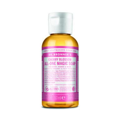 DR. BRONNER`S 18-ühes orgaaniline vedelseep kirsiõie 60ml